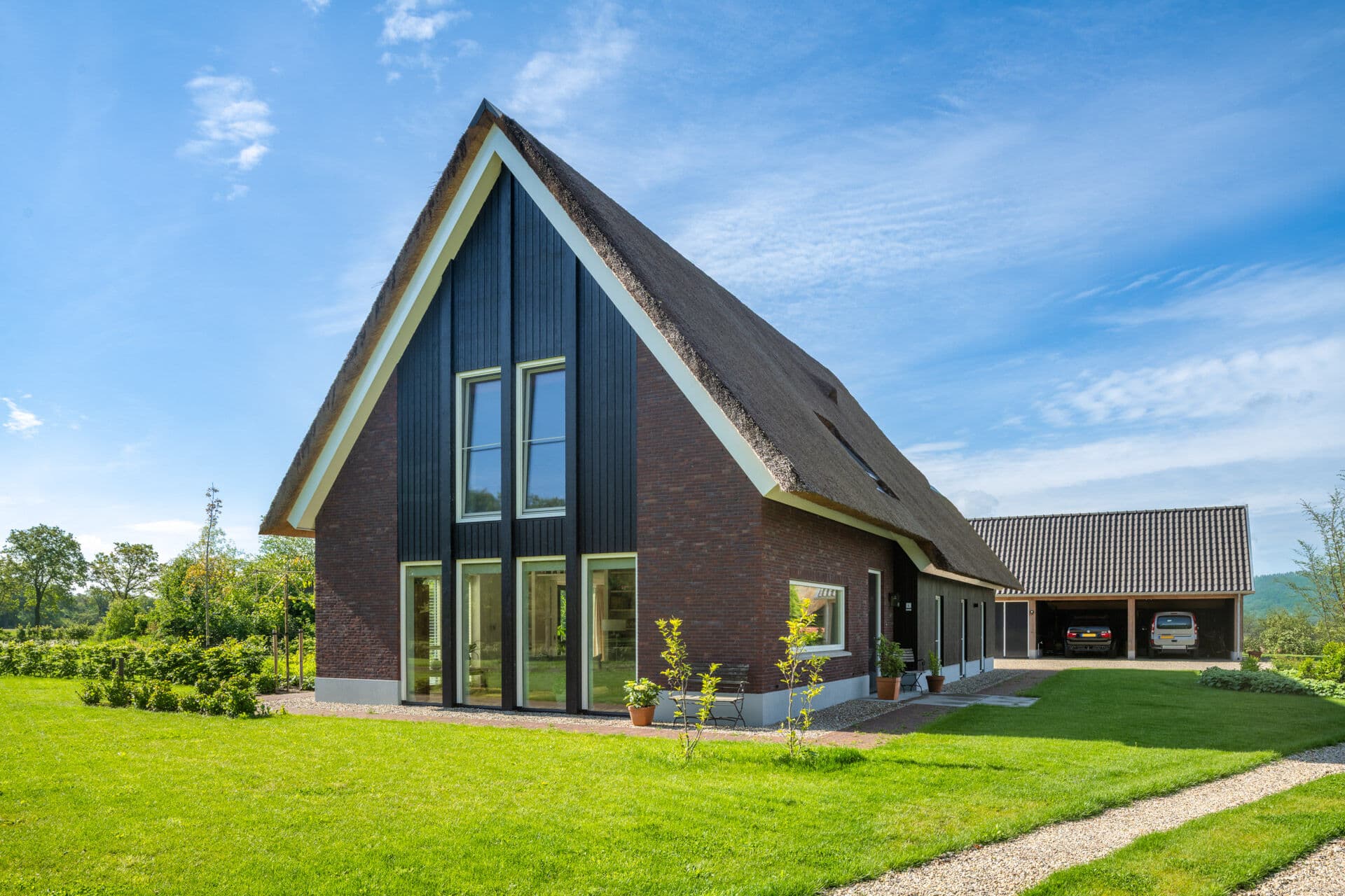 Door Bouwbedrijf Homan gerealiseerde woning in Holten